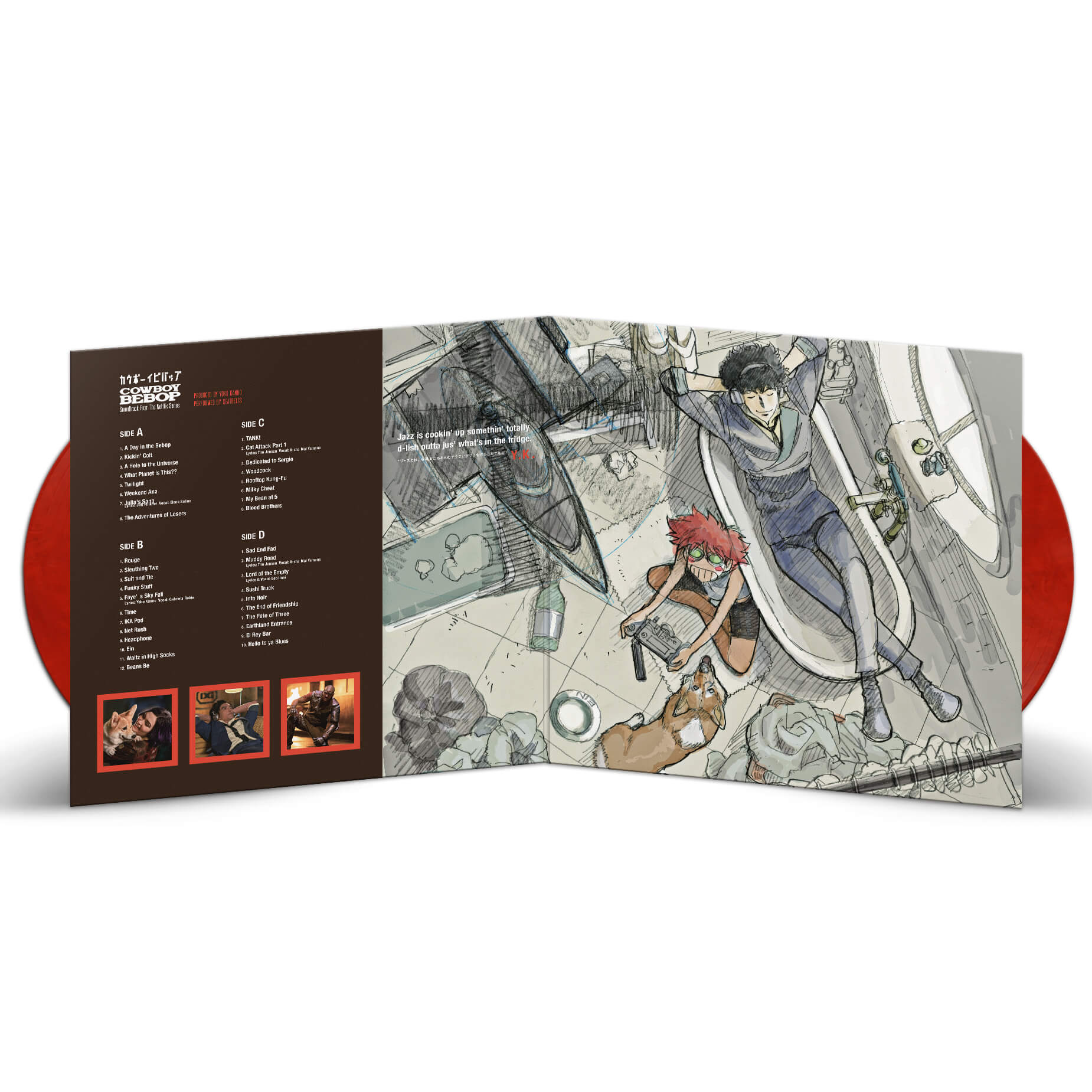 Cowboy Bebop ( Original Series Soundtrack Netflix )  2 LP EN SMFSTORE