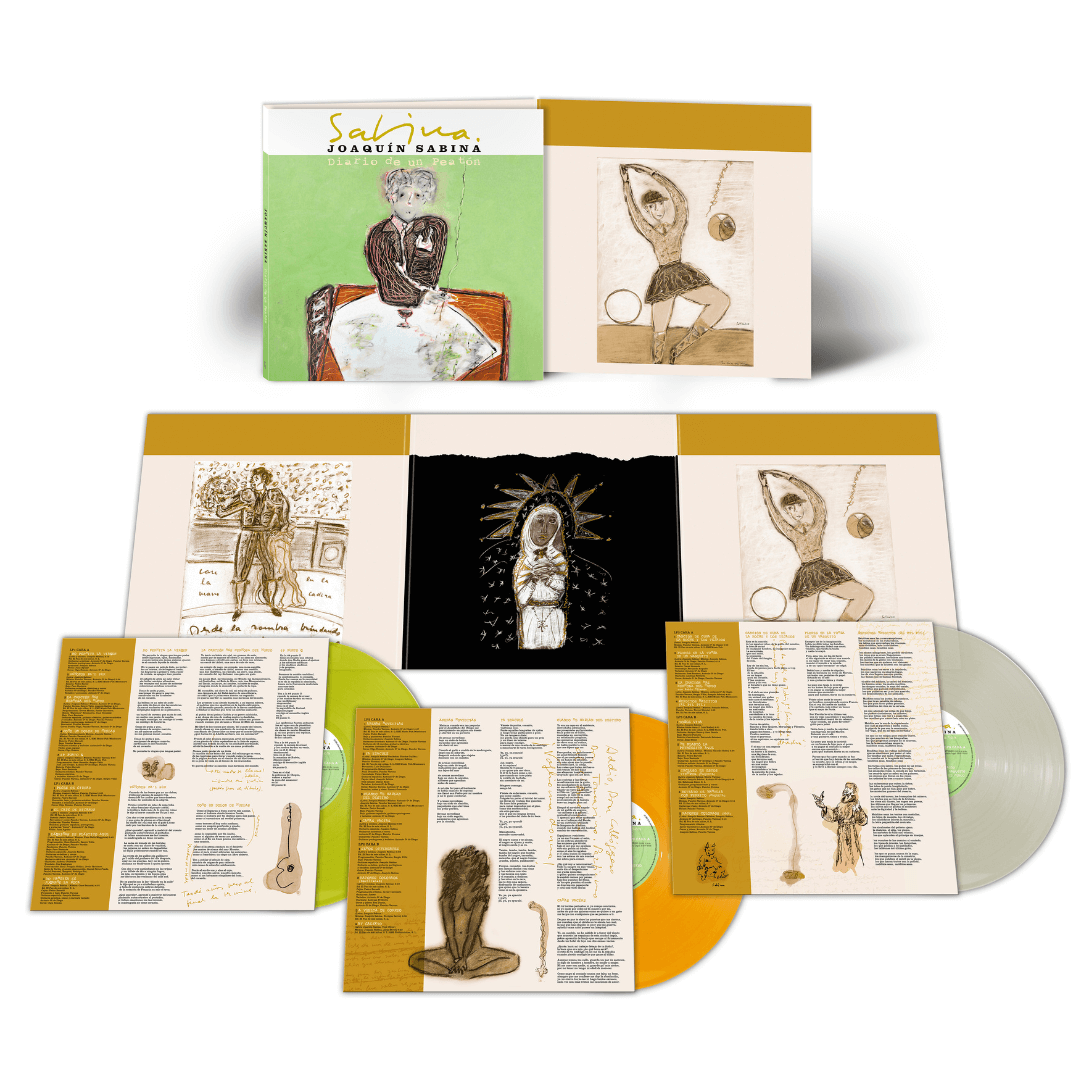 Diario de un peatón LP 3 Vinilos  Joaquín Sabina en SMFSTORE