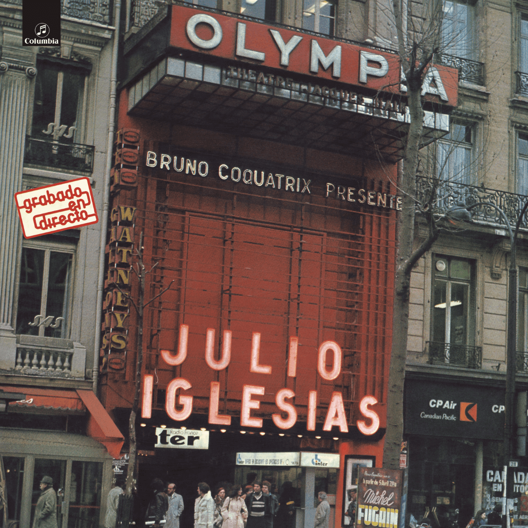 Julio Iglesias en el Olympia Vinilo doble en SMFSTORE
