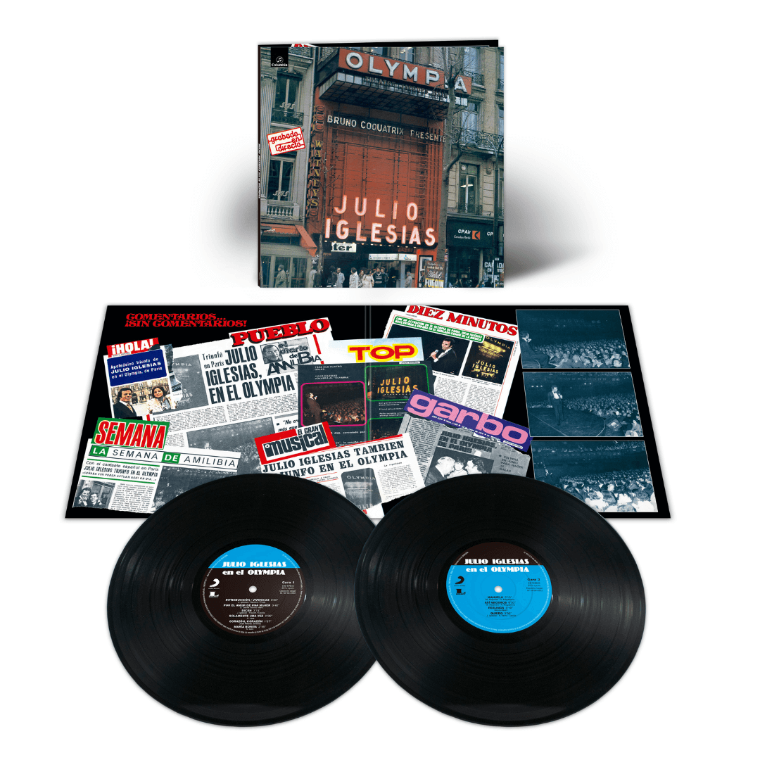 Julio Iglesias en el Olympia Vinilo doble en SMFSTORE