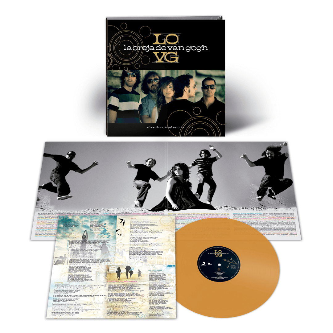 A las Cinco en el Astoria Vinilo color LOVG La oreja de Van Goch en SMFSTORE