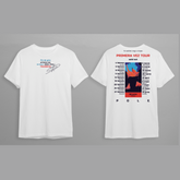 Camiseta blanca Por Primera Vez edición Toledo merch oficial Pole en SMFSTORE
