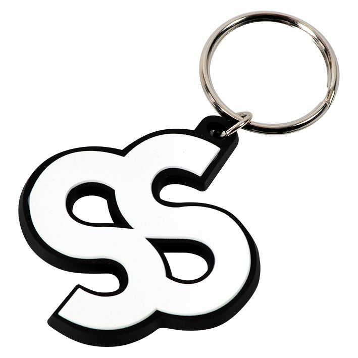 Llavero blanco grande