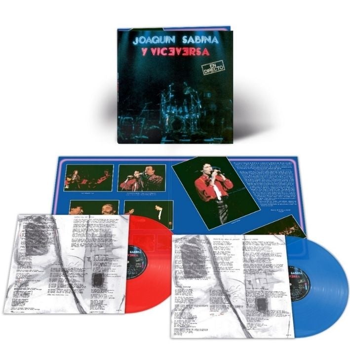 En directo LP Azul Joaquín Sabina en Sony Music Store