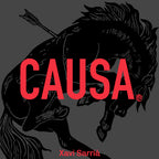 Causa vinilo rojo translucido